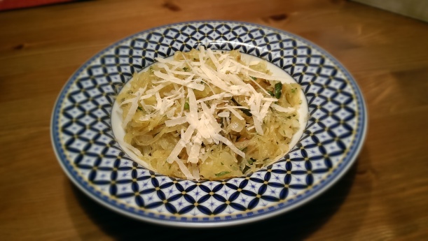 Garlic and Herb "Spaghetti" | The Half-Crunchy Mama